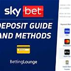minimum deposit sky bet